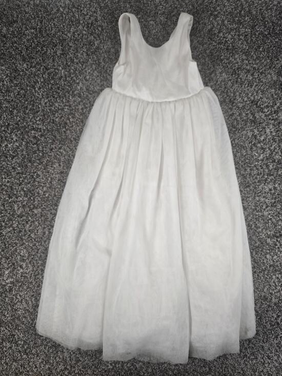Show Me Your MuMu Other - Show Me Your Mumu Mini Girls Sz 6-7 Flower Girl White Formal Dress Wedding NEW